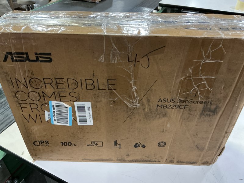 Condition photo showing As Is for MB229CF 22 in. Zen Screen 1080P Portable Monitor - Full HD, IPS, 100Hz, USB-C PD 60W & Speakers