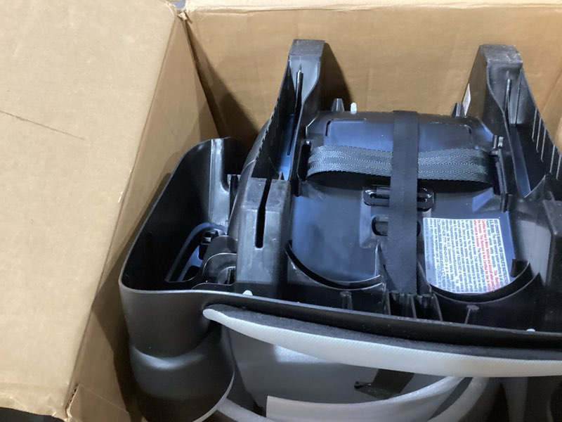 Condition photo showing As Is for evenflo maestro sport booster car seat (granite gray)
