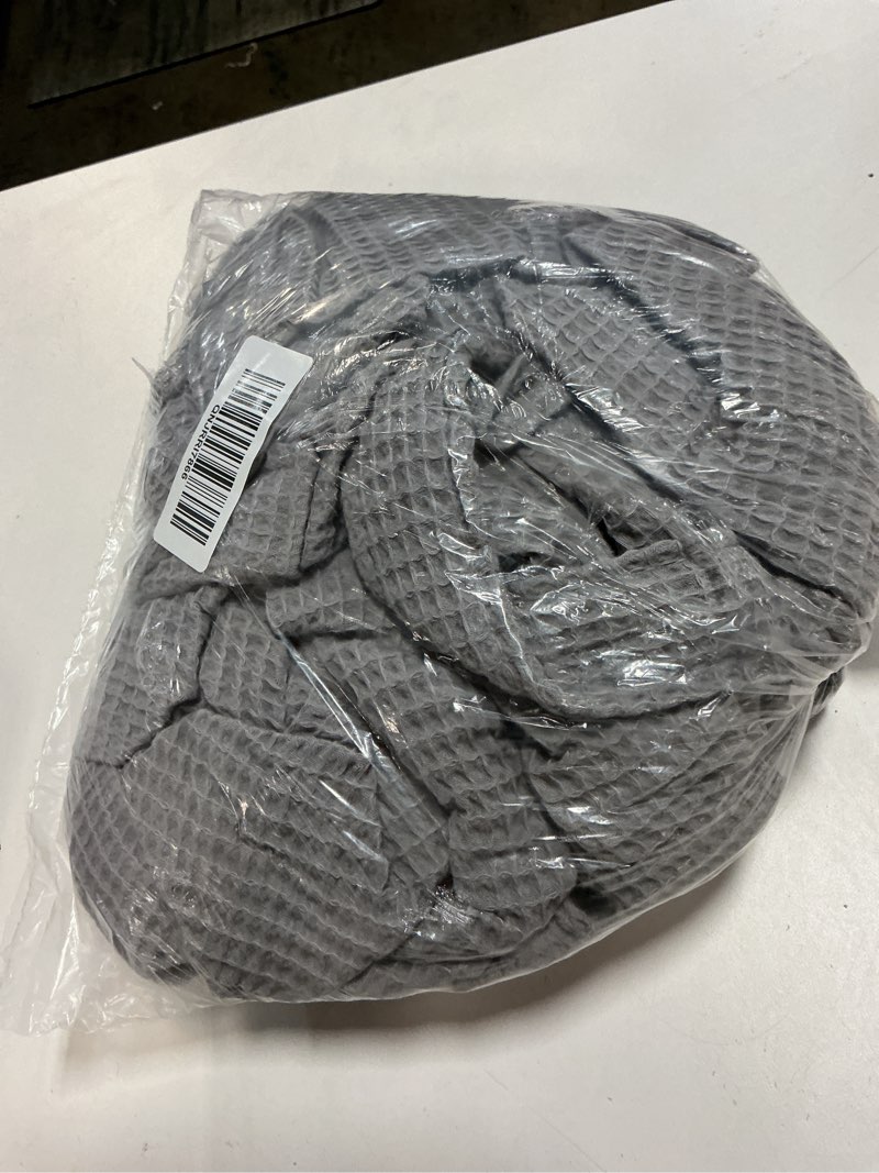 Condition photo showing Good Condition for organic turkish waffle robe, m, grey