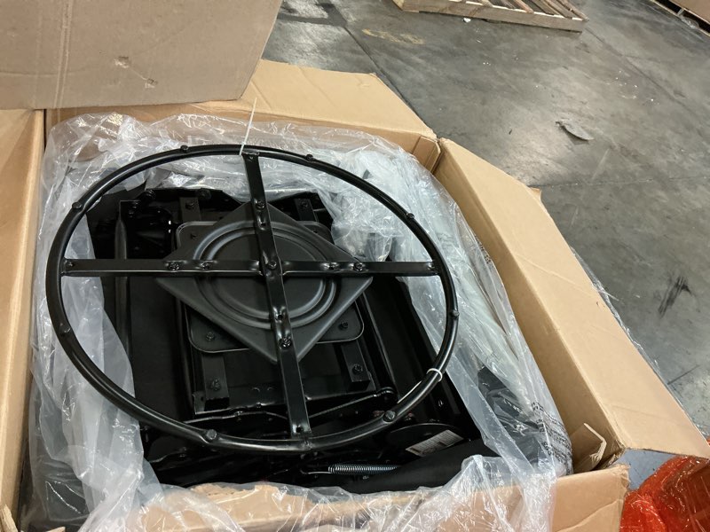 Condition photo showing New/Like New for Evolur Raleigh Upholstered Manual Glider Recliner– Rocking & 360° Swivel with Smooth Glide – Greenguard Gold & FSC Certified – Modern Nursery and Living Room Chair in Grey Misty Grey