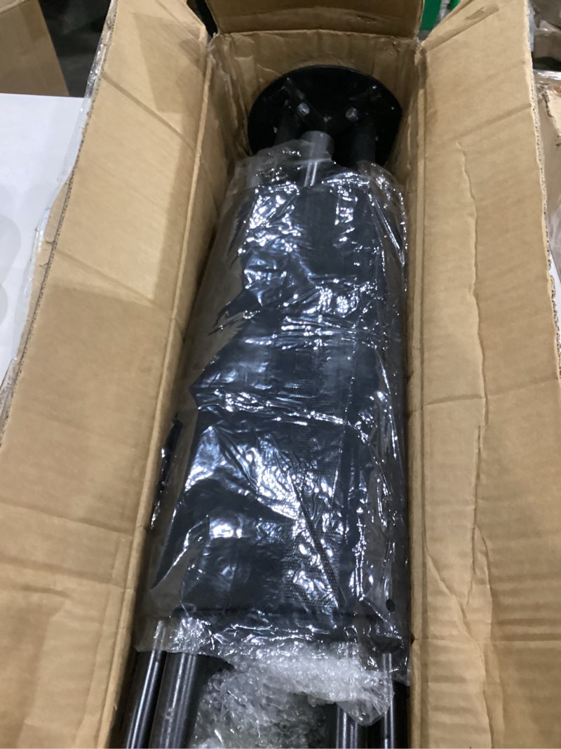 Condition photo showing As Is for Heavy Duty PEX Piping Uncoiler, PEX Uncoiler for 3/8'' to 1'' or 5/8'' to 1'' Pex Tubing, Multi-function Foldable Pipe Dispenser for Water Tube, Underfloor Heating Pipe, Maximum Load of 440 Pounds Carbide