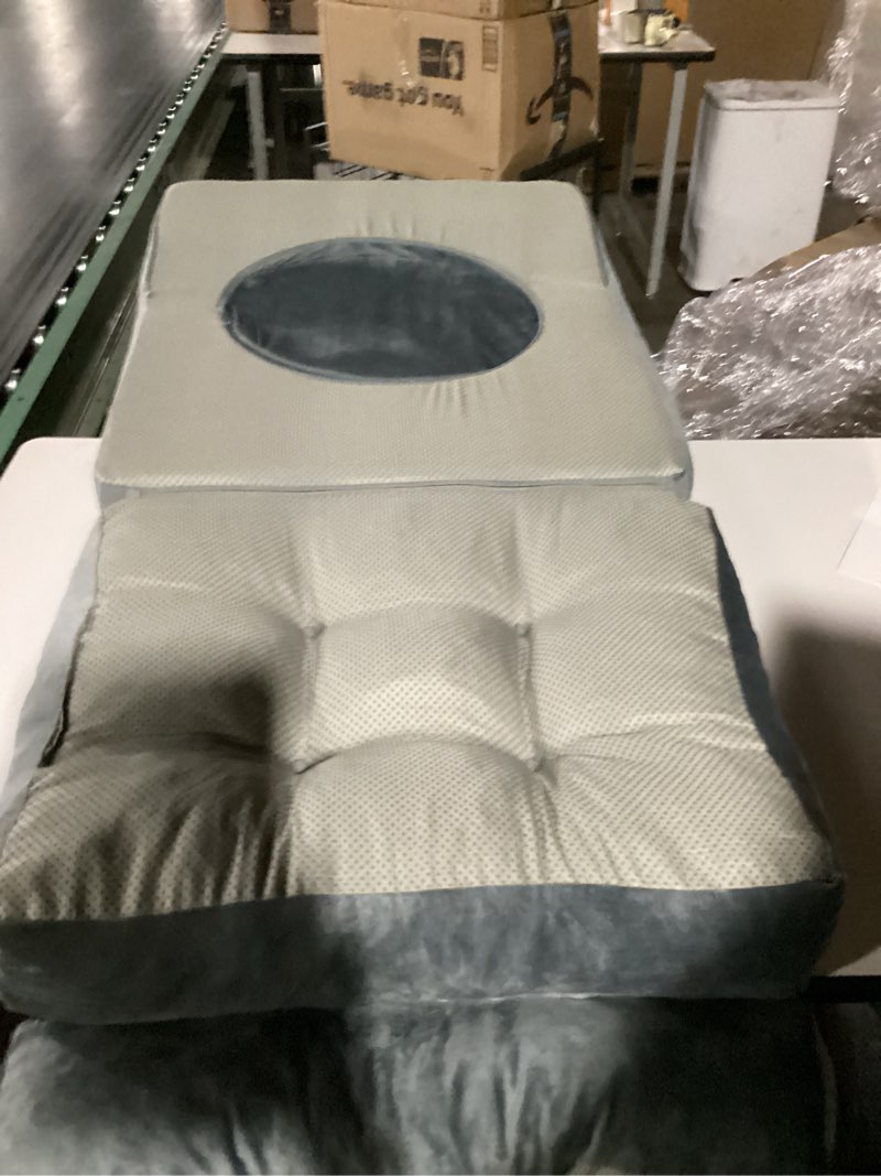 Condition photo showing Good Condition for Verpert Square Thick Floor Seating Cushions,Solid Thick Tufted Cushion Meditation Pillow for Sitting on Floor, Tatami Pad for Guests or Kids Reading Nook,Yoga Living Room Sofa Balcony Outdoor(Beige)