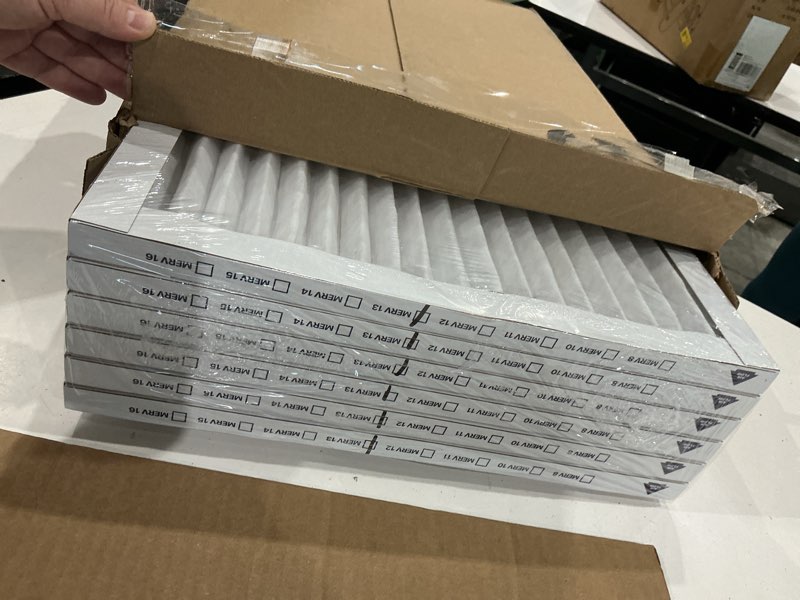 Condition photo showing Good Condition for bnx trufilter 16x24x1 air filter merv 13 (6-pack) - made in usa - electrostatic pleated air conditioner hvac ac furnace filters for allergies, pollen, mold, bacteria, smoke, allergen, mpr 1900 fpr 10