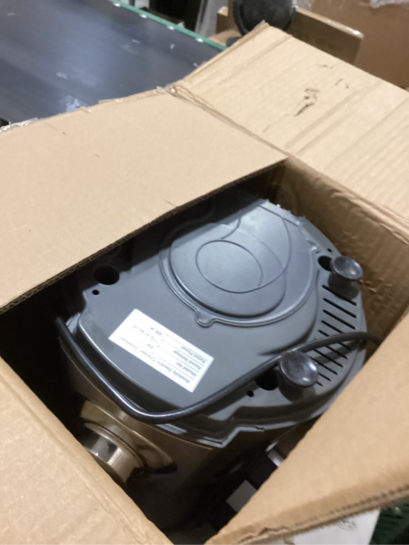 Condition photo showing Good Condition for anatole electric chicken breast shredder commercial meat shredder tool 16-cup stainless steel heavy duty auto discharge 300w 110v for home restaurant