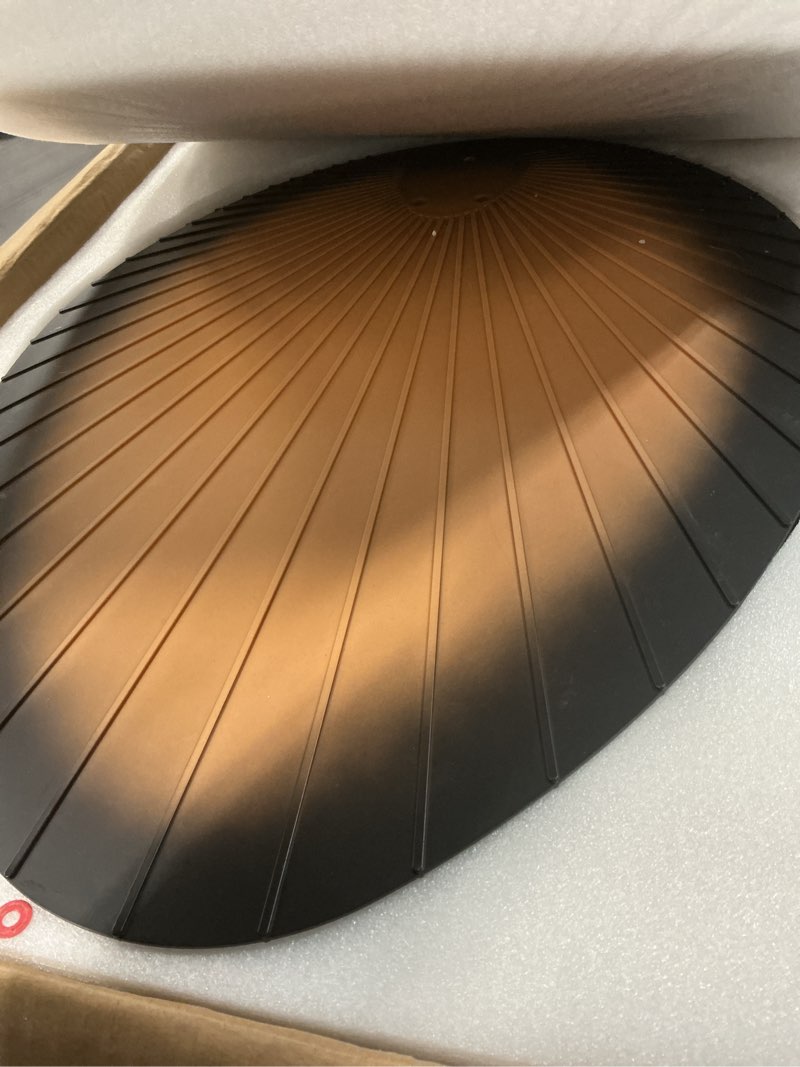 Condition photo showing Good Condition for she's home 52 inch tropical indoor outdoor ceiling fans with lights and remote, 5 palm leaf blades ceiling fan with light for bedroom, living room, 6speeds, reversible motor