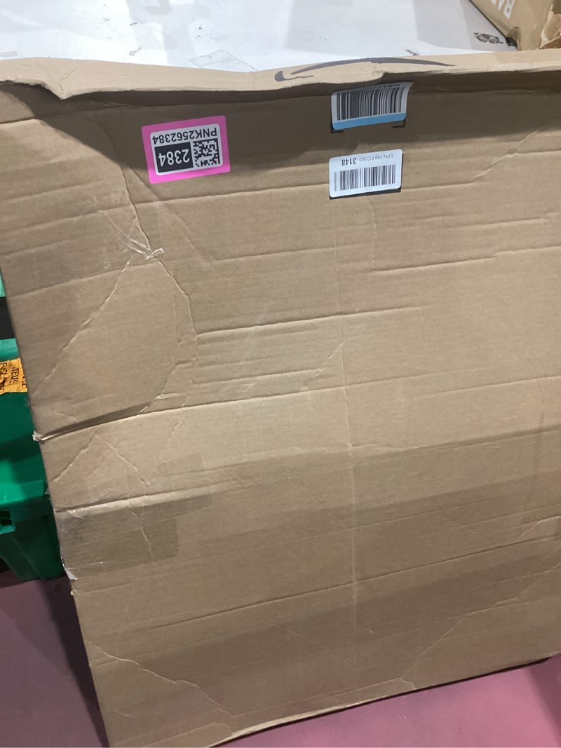 Condition photo showing As Is for Poray Pop up Baby Privacy Bed Tent Sleeping Crib Tent Cover for Toddler,Blocks 80% Light with Monitor and Fan Pouch Design with Zipper Doors,Breathable Mesh Windows Black