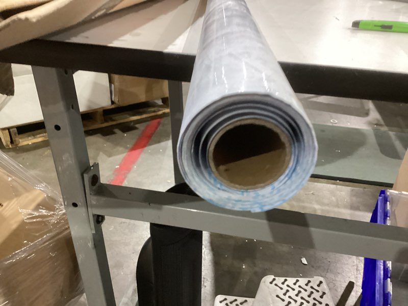 Condition photo showing As Is for practicalws glossy marble contact paper granite white/grey kitchen countertop cabinets furniture refurbishment wall paper thick removable wallpaper peel and stick wall decor vinyl wrap 11.8"x78.7" 11.8" x 78.7" gray/white