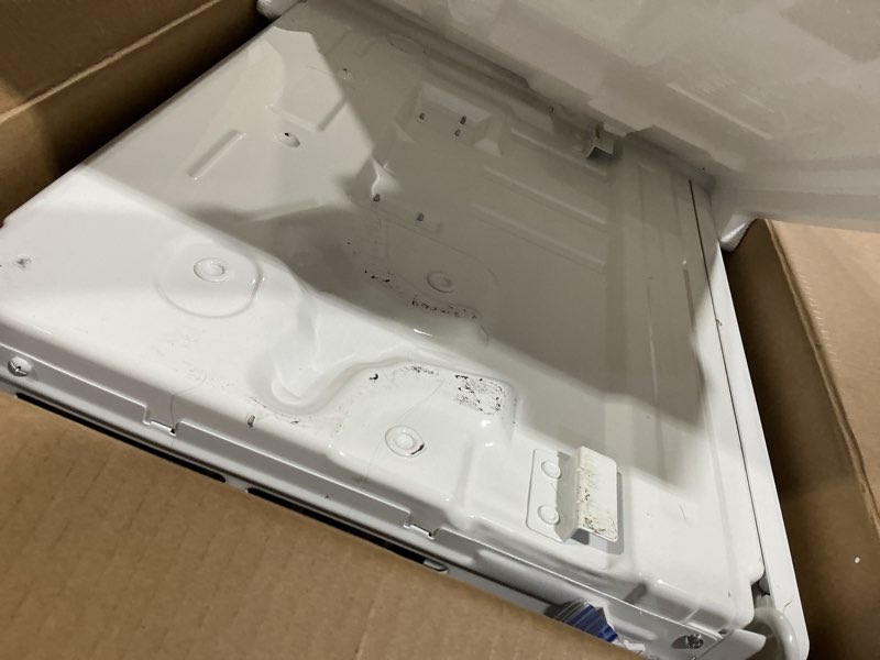 Condition photo showing Good Condition for 8,000 btu, 115 volts, window smart air conditioner cools 350 sq. ft. with remote, wifi enabled in white