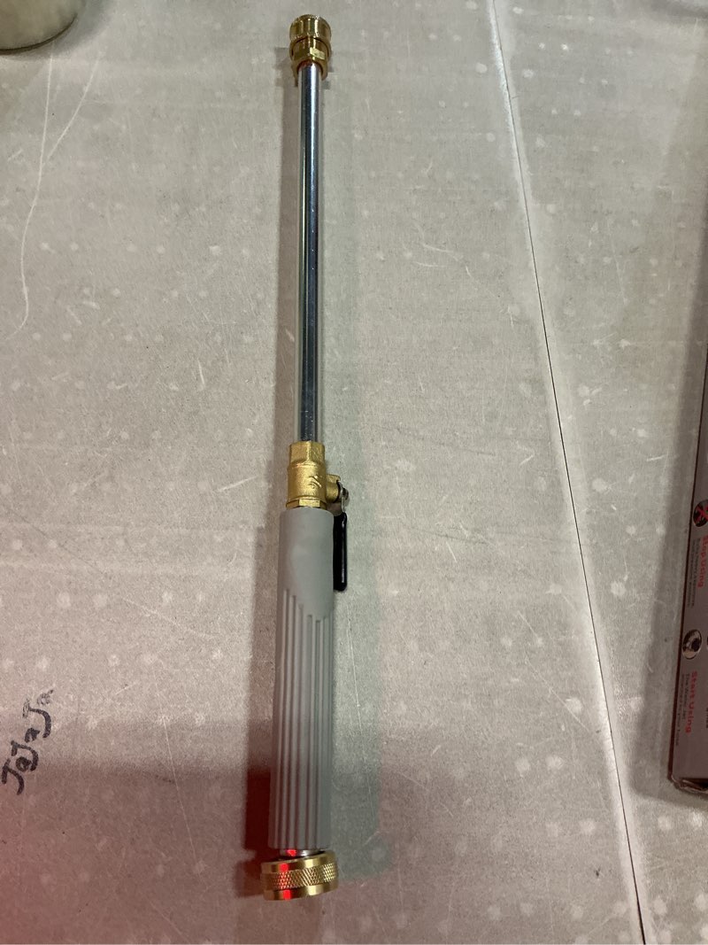 Condition photo showing Good Condition for 3242534654675345hydro jet high pressure washer tools