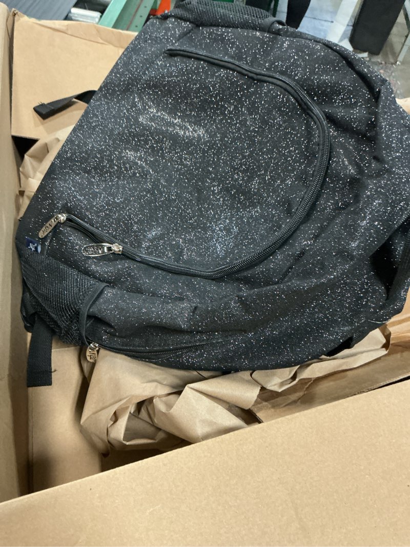 Condition photo showing Good Condition for NGIL Canvas School Backpack (Glitter-Black)