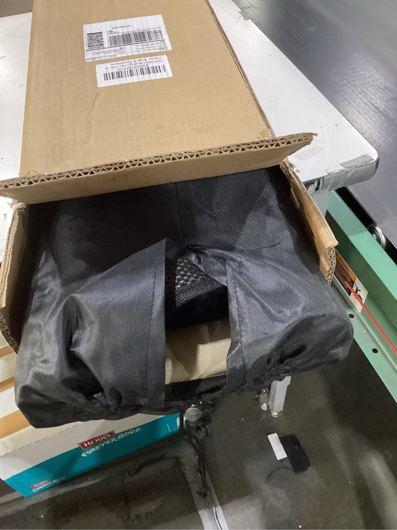 Condition photo showing New/Like New for QUYUAN Camping Chair for Adult, Heavy Duty Folding Chair for 500lbs, Comfortable Lawn Chairs with Fully Padded, Compact Camp Chairs for Outdoor Sports, Fishing, Concerts, Beach (Without Heated)