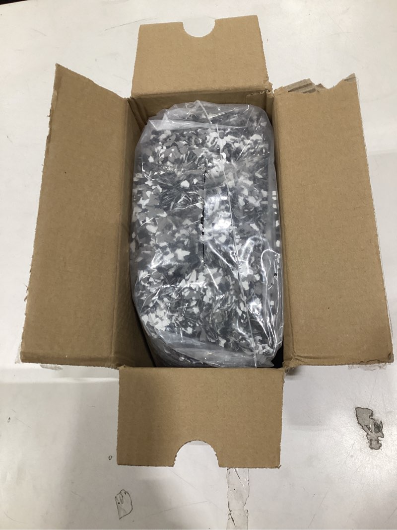 Condition photo showing New/Like New for Taiyin 2.8 Kg/ 6.17 lb Blend Decorative Color Chips Epoxy Flakes for Garage Floor Blend Concrete Coatings Paint Chips for Wall Interior Exterior Basement(Black, White, Grey,2-4 mm) 2-4 mm Black, White, Grey