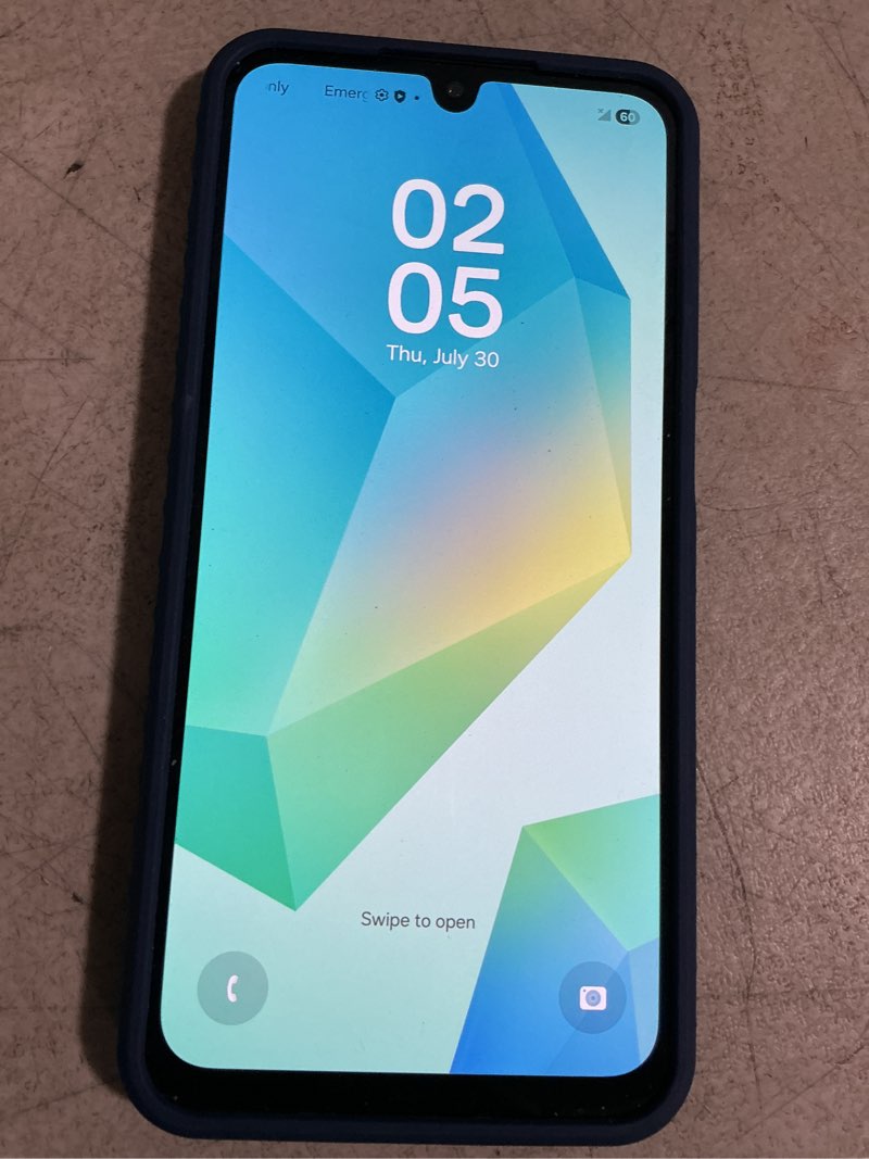 Condition photo showing New/Like New for working verified—straight talk samsung galaxy a16, 128gb, 5g, black - prepaid smartphone [locked to straight talk]
