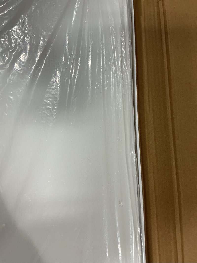 Condition photo showing New/Like New for art3d 12-pack smooth drop ceiling tile 2ft x 2ft - fire-rated, waterproof, reusable - premium pvc, no sag and breakage - cover 48 sq. ft, white 24*24 square white 12