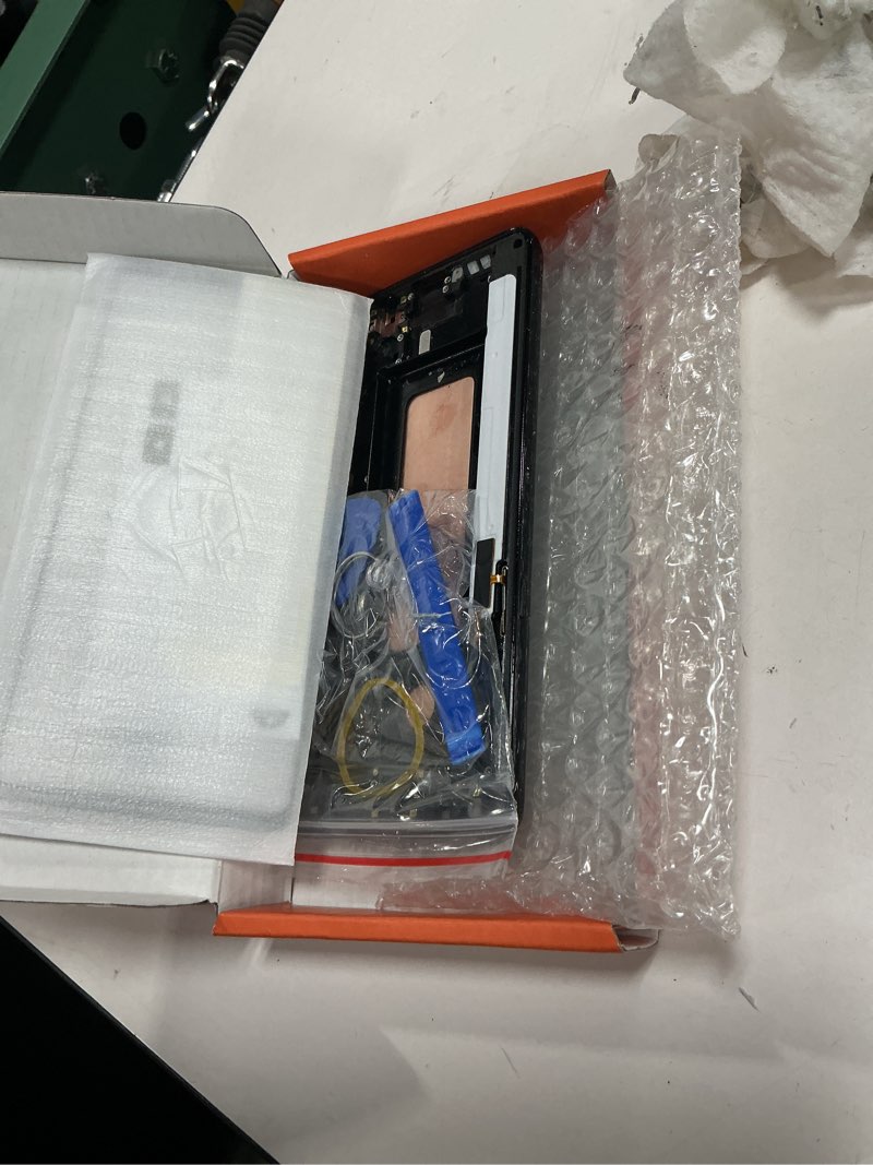 Condition photo showing As Is for incell for samsung galaxy note 8 screen replacement for display para samsung note8 lcd sm-n9500 sm-n950f sm-n950u screen replacement digitizer touch assembly with frame(not fingerprint)