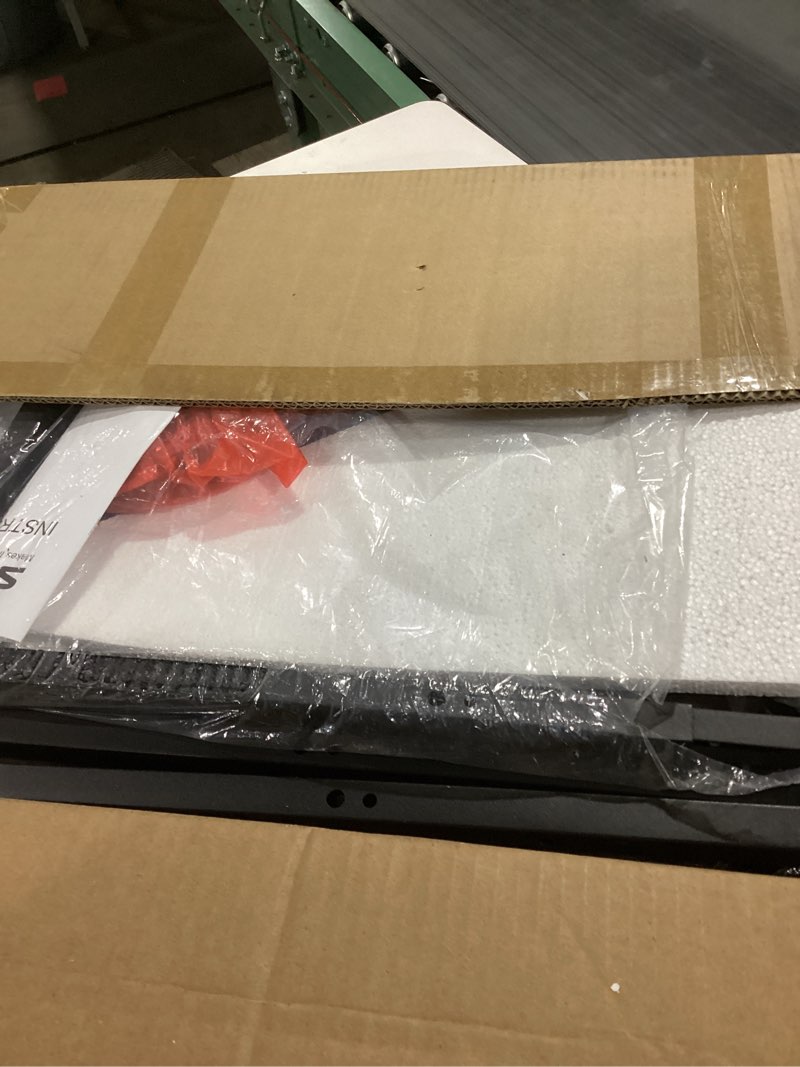 Condition photo showing Good Condition for SUPERJARE Kitchen Bakers Rack with Power Outlet, Coffee Bar Table 4 Tiers, Kitchen Microwave Stand with 6 S-shaped Hooks, Storage Shelf Rack for Spices, Pots and Pans - Rustic Brown 23.6 inch Rustic Brown