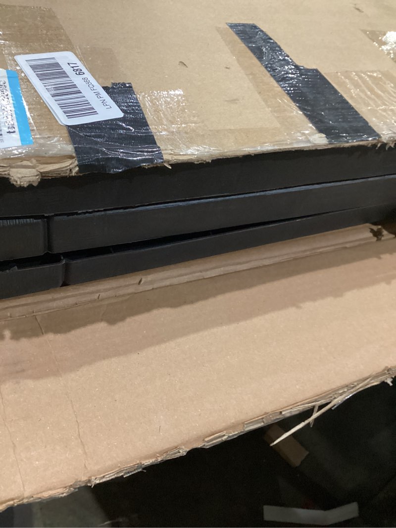 Condition photo showing Good Condition for Keter Kentwood 50 Gallon Resin Deck Box-Organization and Storage for Patio Cushions, Throw Pillows and Garden Tools, Dark Grey 50 Gallon Dark Grey