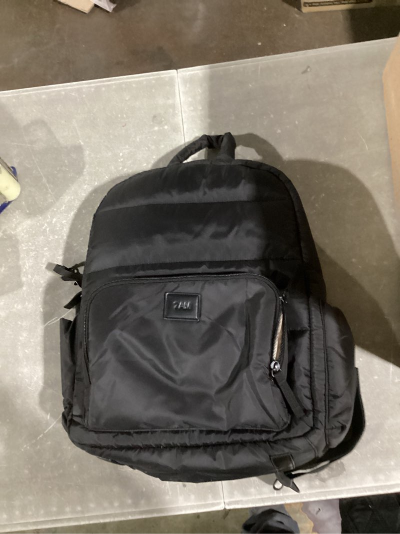 Condition photo showing As Is for 7AM Voyage Diaper Bag Backpack - BK718 Multifunctional Newborn Toddler Organizer, Laptop Sleeve, Padded Shoulder Straps