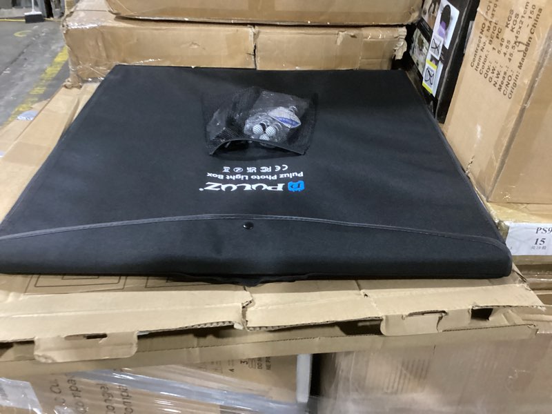 Condition photo showing Good Condition for NEEWER 50W Upgraded Photo Studio Light Box, 24"x24" Portable Folding Photography Lightbox, 4 Backdrops, 5600K 160 LEDs 5200lx/0.5m Dimmable Picture Booth Shooting Tent for Jewelry Electronics, LP60 60cm