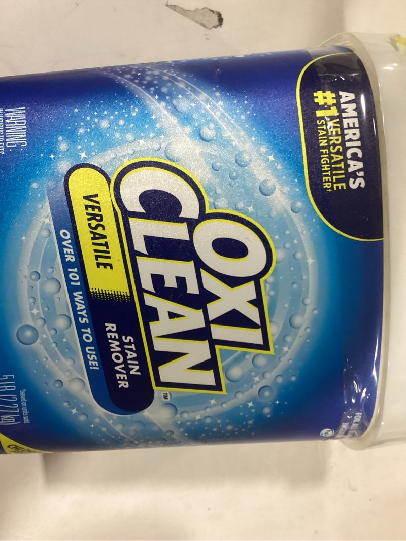 Condition photo showing New/Like New for OxiClean Versatile Stain Remover - 5lb