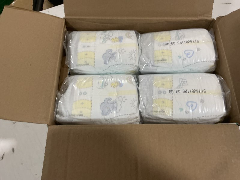 Condition photo showing Good Condition for pampers swaddlers diapers, size 0 (up to 10 lbs), 140 count, absorbent, keeps baby dry and comfortable, skin safe disposable baby diaper (packaging may vary) newborn 140