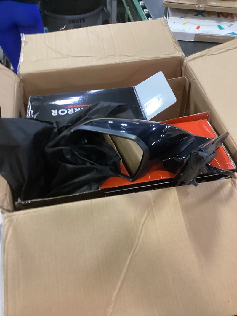 Condition photo showing Good Condition for A-Premium Pair (2) Driver and Passenger Side Power Door Mirror - Compatible with Hyundai Sonata 2015 2016 2017 - Heated Manual Folding Black Outside Rear View Mirror w/Turn Signal Blind Spot Detection