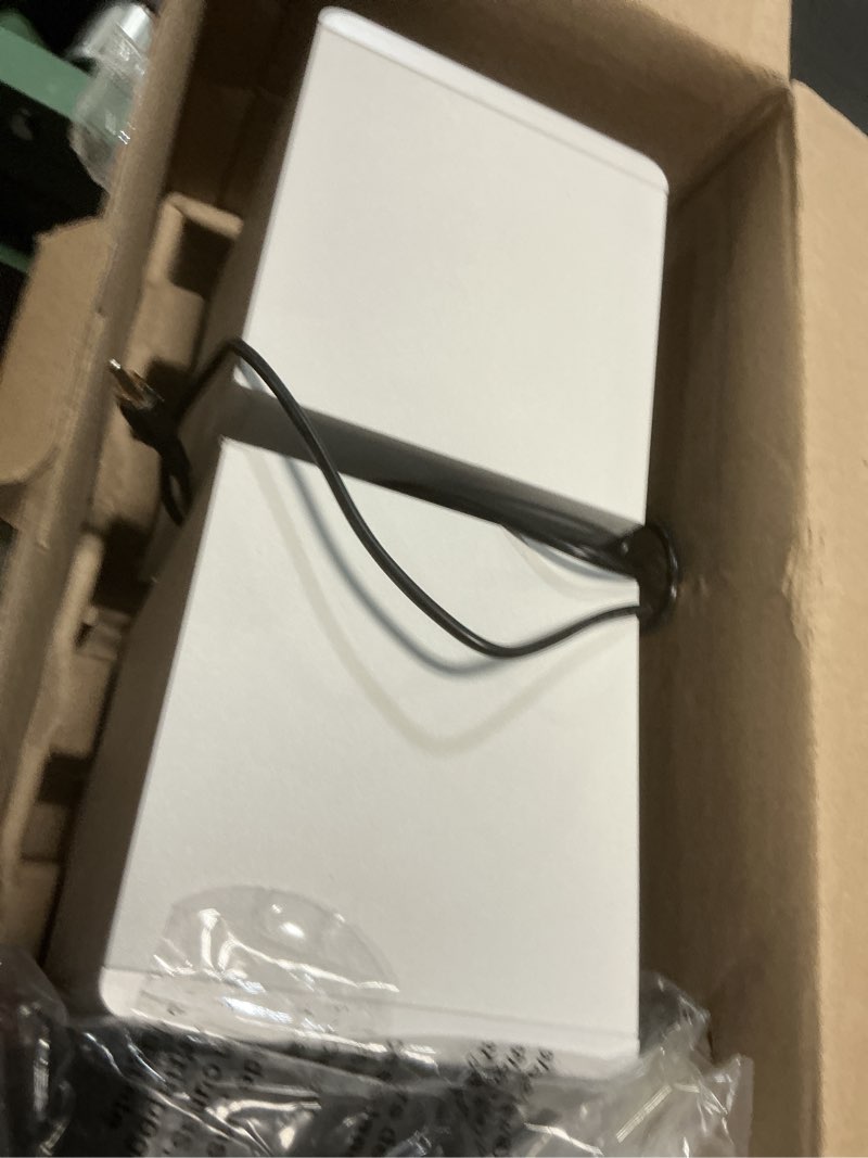 Condition photo showing Good Condition for computer speakers for desktop pc, 60w bluetooth surround sound speakers with bass, compact powered bookshelf speakers for office, monitors, laptop, gaming, tv, gifts (white, pair) white 3 inches