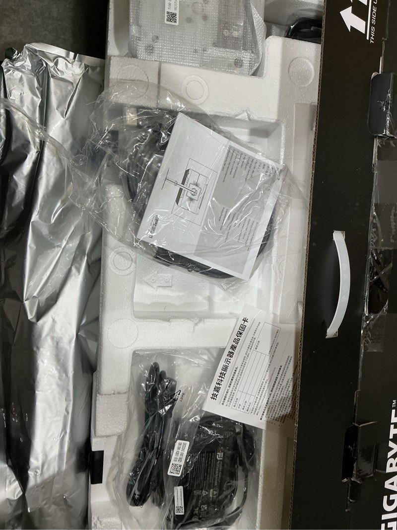 Condition photo showing Good Condition for gigabyte - gs27qa sa - 27" ips gaming monitor - qhd 2560x1440-180hz - 1ms mprt - amd freesync - hdmi, dp - black ips panel 180hz 27" qhd