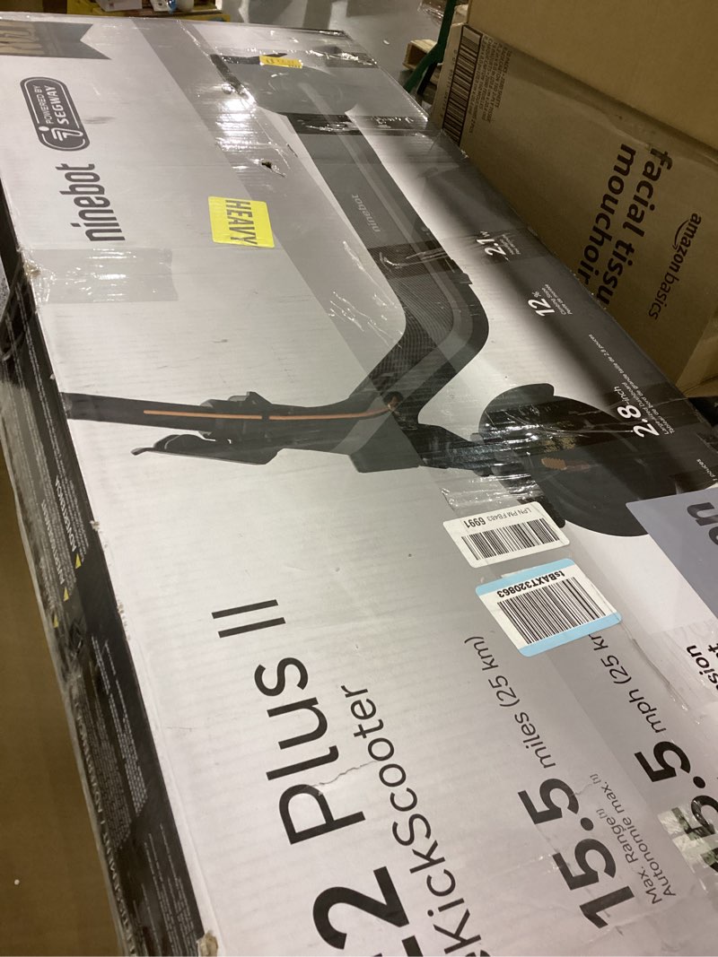 Condition photo showing Good Condition for Segway Ninebot E2 Plus II/E2 Pro/E3 Pro Electric Scooter, 15.5–20 MPH, Long Range, Dual Elastomer Suspension (E3 Pro only), Foldable Adult Scooter, UL 2272 & 2271 Certified E2P2 - 16 Miles