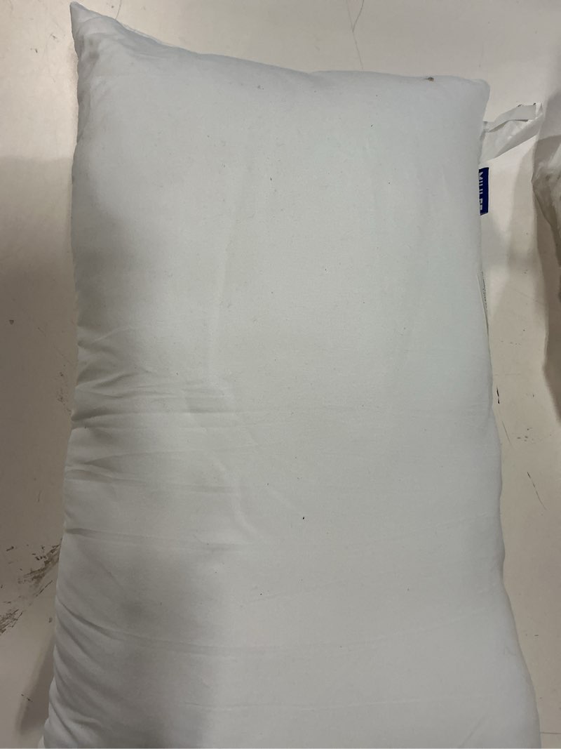 Condition photo showing Good Condition for miulee 12x20 inch outdoor pillow insert waterproof decorative throw pillow insert, rectangle lumbar garden pillow form for patio sofa couch 12x20 inch (pack of 1)