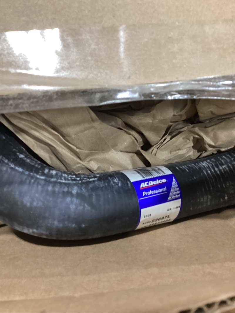 acdelco gold 22697l molded lower radiator hose
