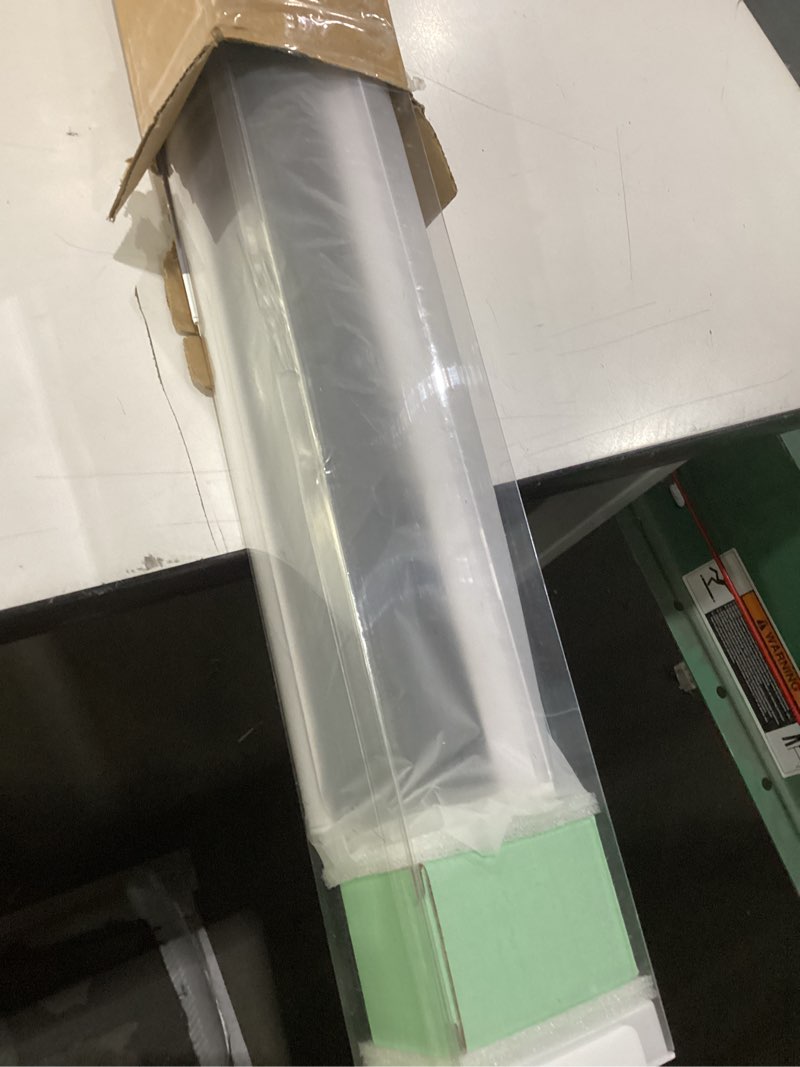 Condition photo showing New/Like New for aosky cordless roller shades blackout blinds for windows room darkening rolled up shades with spring system, uv protection window shades door blinds for home and office (28" w x 72" h, black) 28"w x 72"h black
