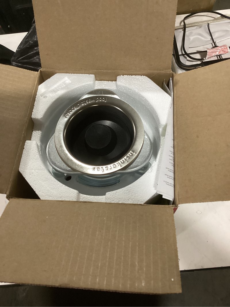 Condition photo showing As Is for InSinkErator Badger 5XL Continuous feed 1/2-HP Septic Safe Corded Garbage Disposal