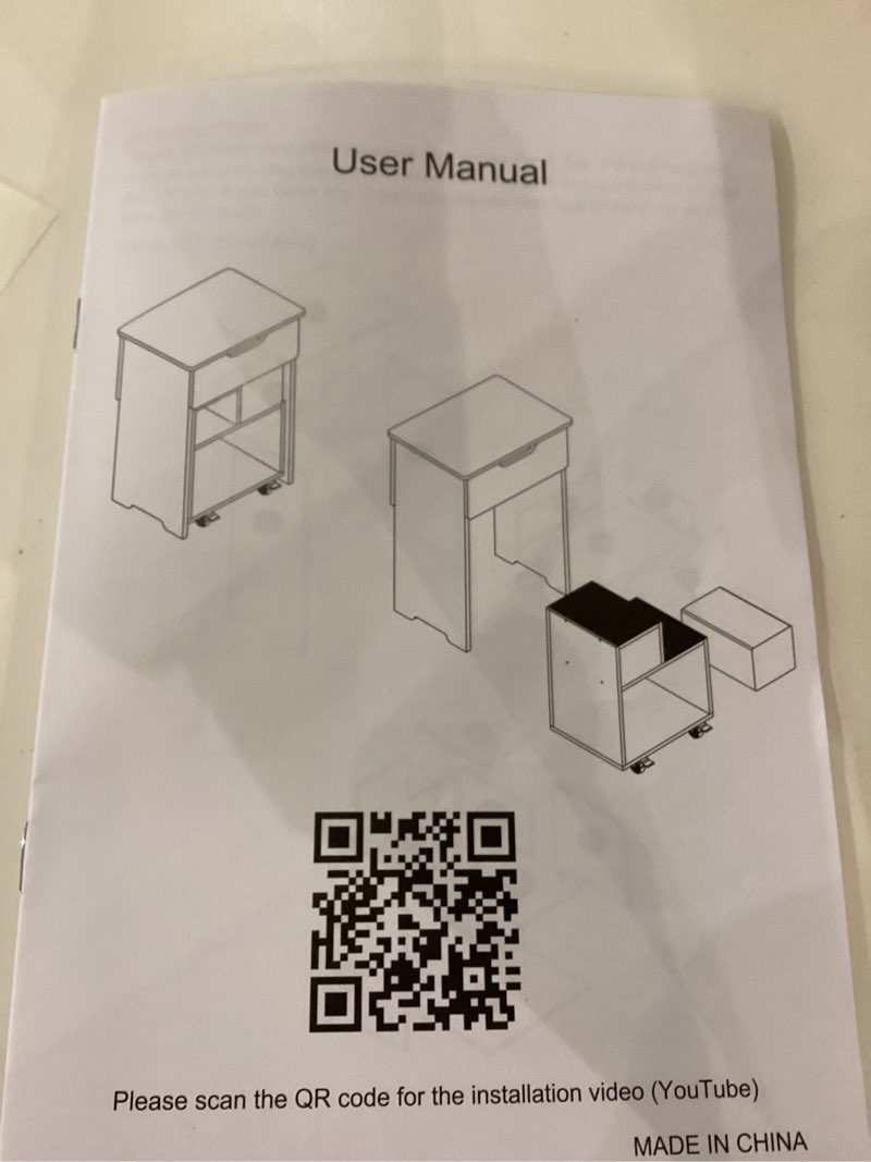 Night Stand with Drawer Modern Small Nightstand with Rolling Open Storage Shelf with Lockable Wheels