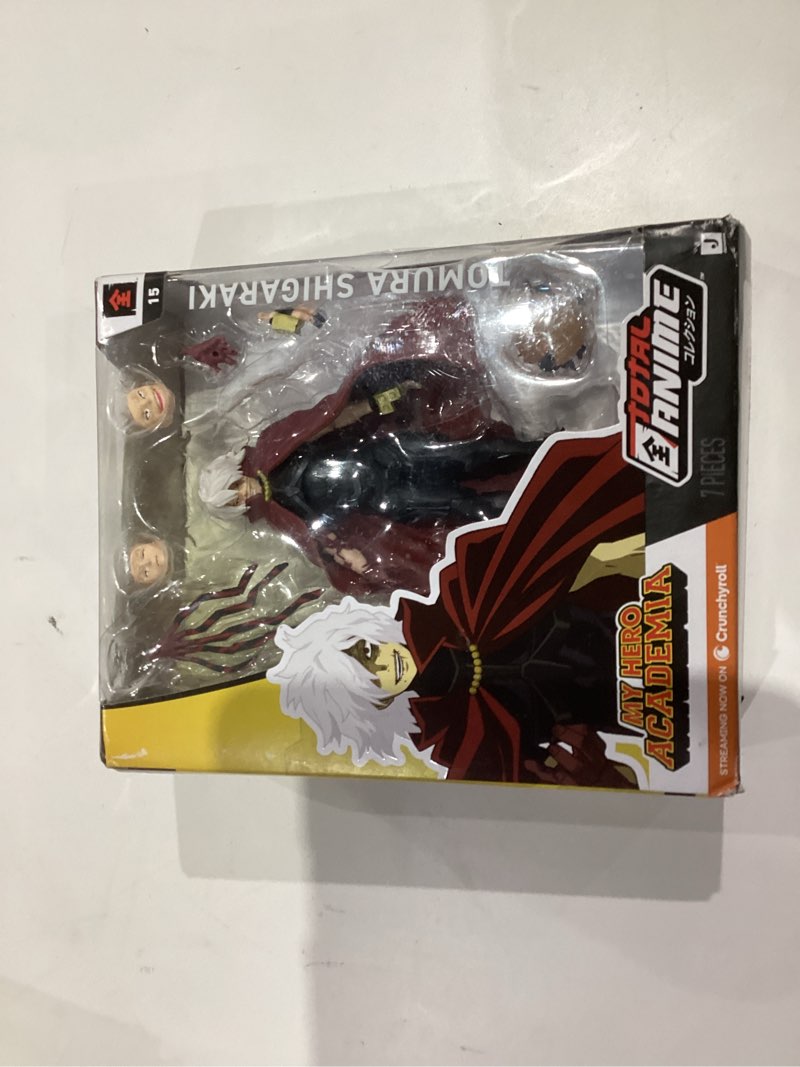 Condition photo showing Good Condition for total anime tomura shigaraki - 6.5-inch figure with swappable faceplates, alternate hands, and energy effects my hero academia tomura shigaraki