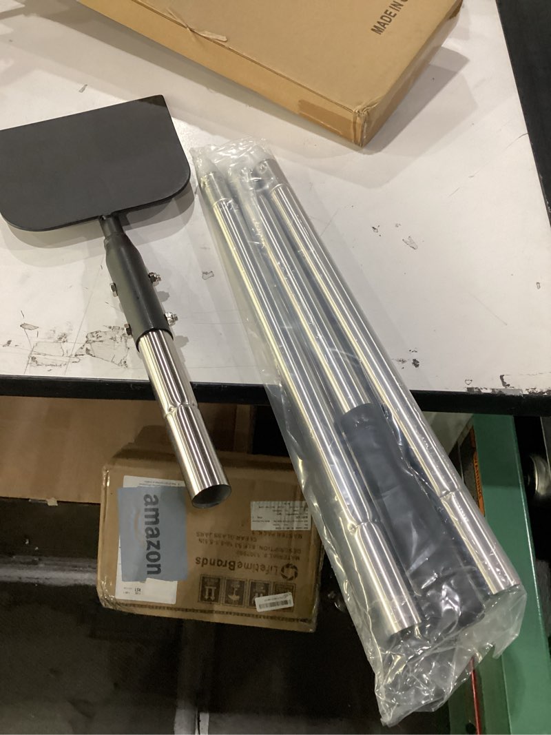 Condition photo showing New/Like New for Flat Shovel with Adjustable Handle, 59 in Floor Scraper, Ice Scraper, Garden Cleaning Scraper, Ice Chopper, Snow Shovel, Multifunctional Weed Remover Tool for Walkway Driveway