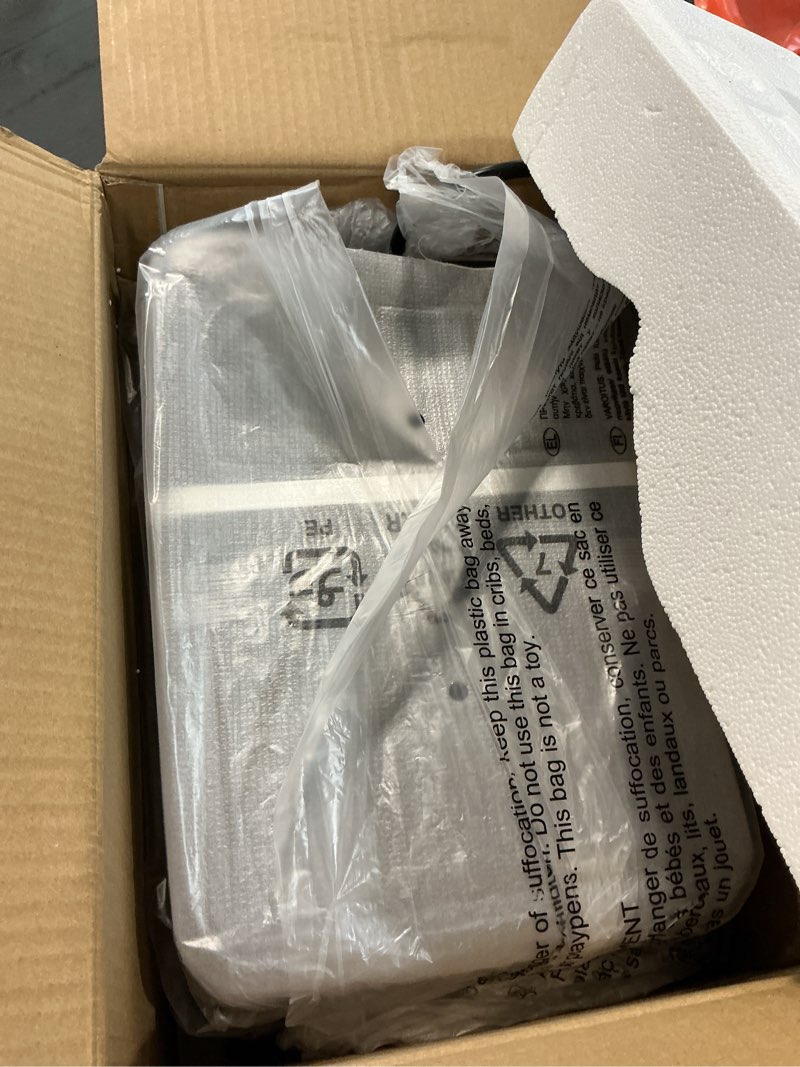 Condition photo showing New/Like New for ice makers countertop, 26.5lbs/24h ice machine with 2 sizes bullet ice, 9 ice cubes release in 6 mins, self-cleaning portable ice maker with ice scoop and basket for home kitchen office bar rv silver 26.5lbs