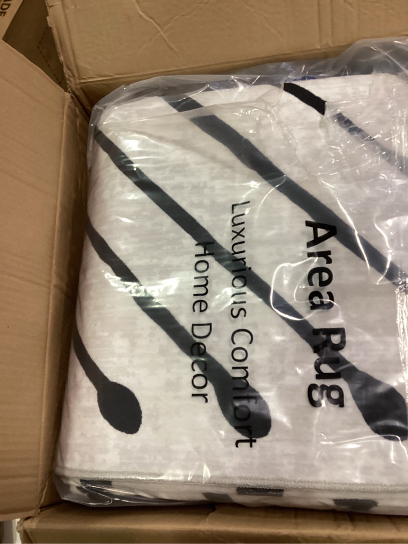 royhome 8x10 area rug for living room washable non slip large bedroom rug stain resistant dining roo