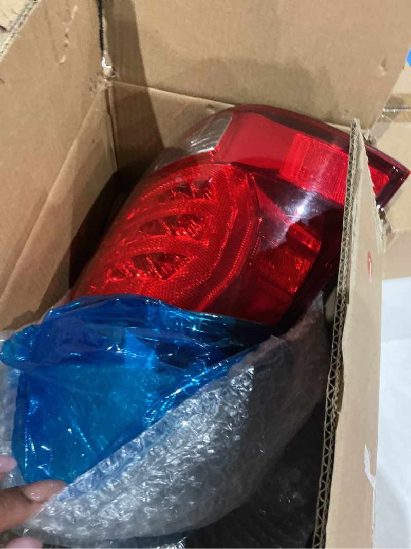 Condition photo showing As Is for boine left driver side tail light assembly compatible with 2006 2007 2008 2009 toyota 4runner sr5 sport limited rear light brake lamps replaces to2800172 8156135280 (left driver side)