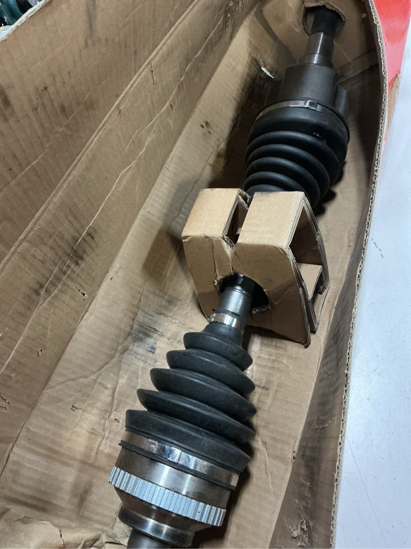 Condition photo showing As Is for a-premium cv axle shaft assembly compatible with land rover range rover sport 2006-2013 lr3 2005-2009 lr4 2010-2013, front left driver side, replace# tdb500090