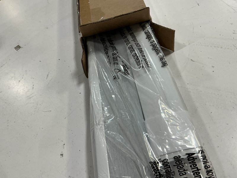 Condition photo showing Good Condition for lazblinds no tools no drill cordless cellular shades, blackout light blocking honeycomb shades for home, thermal insulation blinds for windows, 24" w x 64" h, white blackout-white 24" w x 64" h