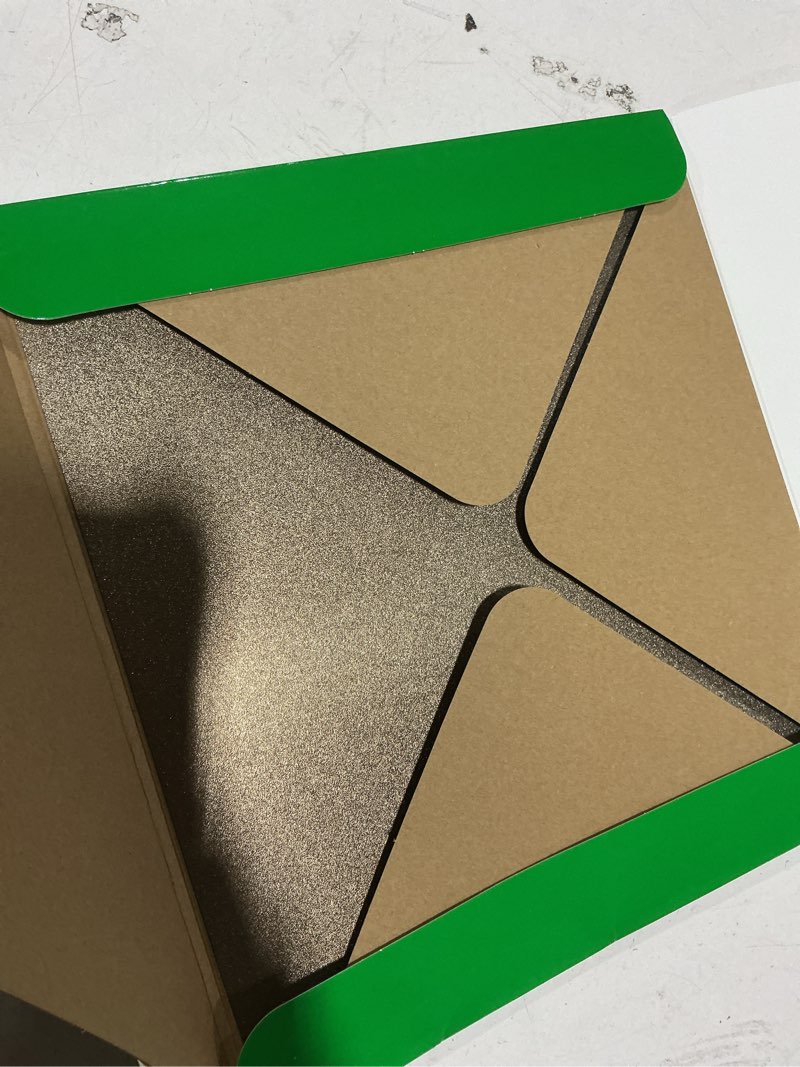 Condition photo showing Good Condition for creality k2 build plate, 270x293mm textured pei sheet magnetic flexible removable spring steel printing plate 3d printer bed plate, k2 combo pei gold double sided frosted build plate for 3d printer 293*270mm k2 pei frosted