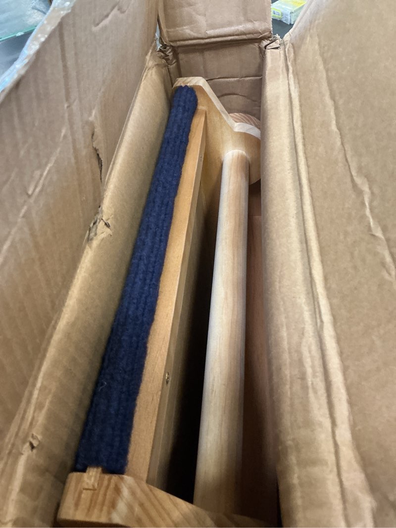 Condition photo showing Good Condition for Dog Ramp for Beds, Cars, Couches, Dog Steps Anti-Slip Surface, Dogs Ramps for Old Small Pet,High Traction with Platform, 7 Adjustable Heights 16" to 27" Up, Portable Stairs Design for Dogs, 45.3" Long