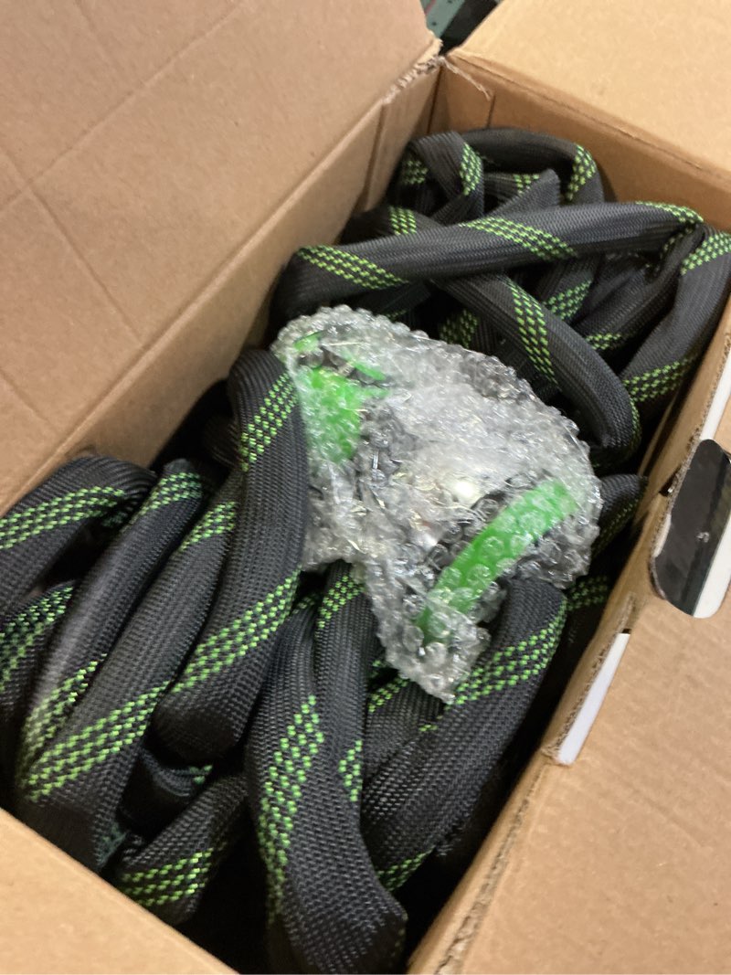 Condition photo showing Good Condition for FlexiSolve Garden Hose 100 ft, NON-EXPANDABLE Ultra Lightweight & Flexible Water Hose With 10-Pattern Spray Nozzle, Kink-Resistant, Leak-Proof, 3750D High-Density Fabric & Shut-Off Valve, Hose Straps