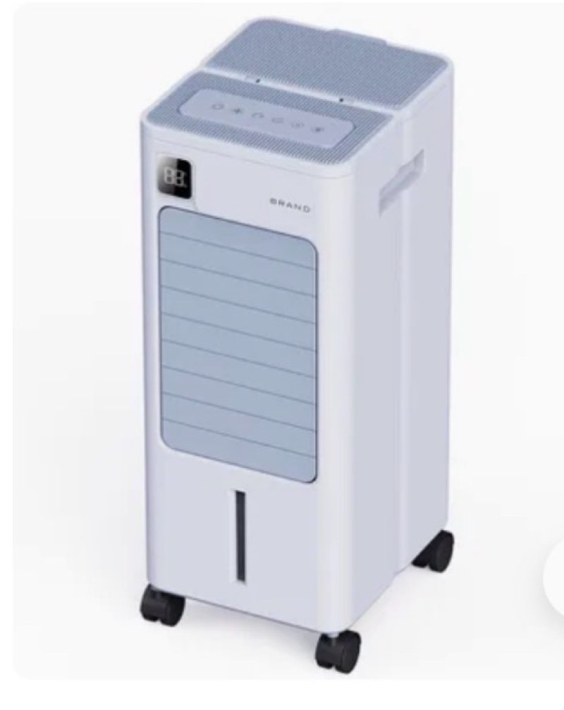 8L Portable Home Air Cooler with Efficient Water Tank