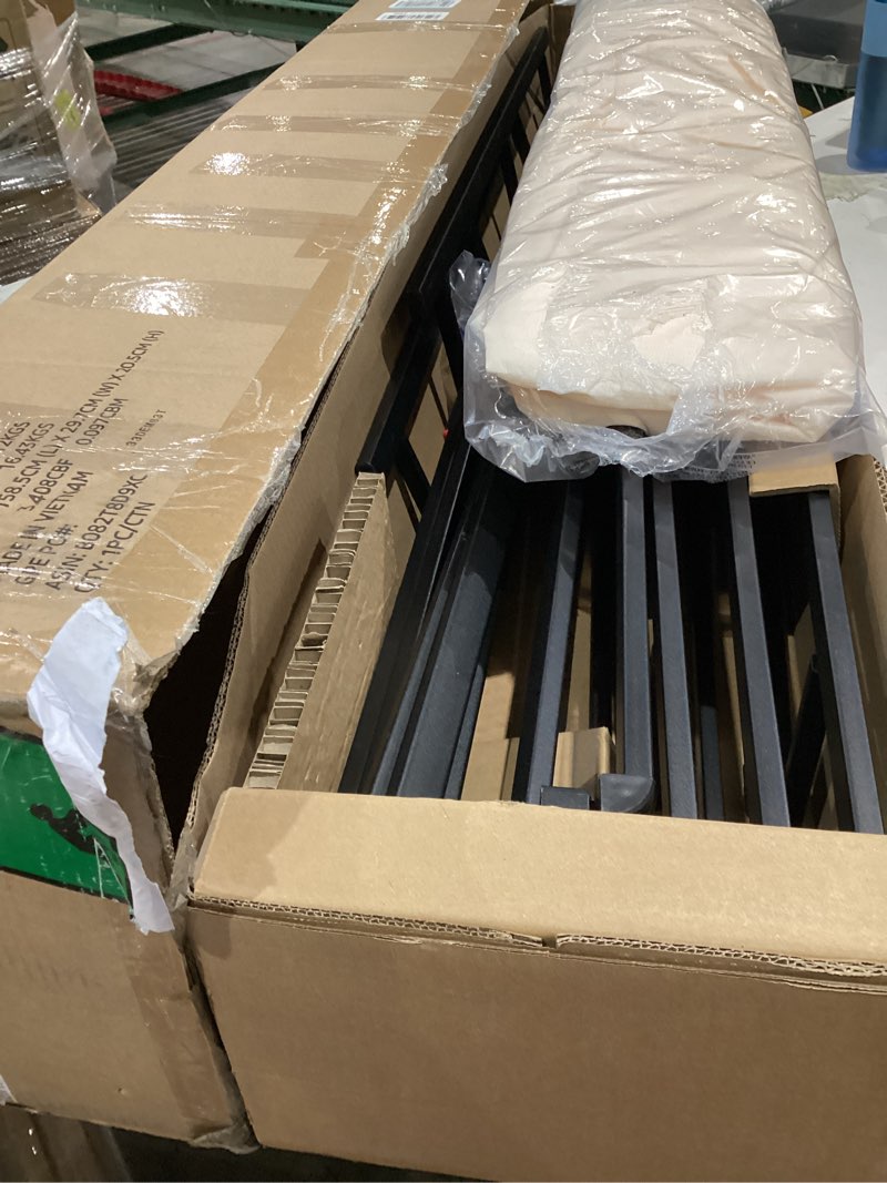 Condition photo showing Good Condition for basics mattress foundation, smart box spring, tool-free easy assembly - 7-inch, queen
