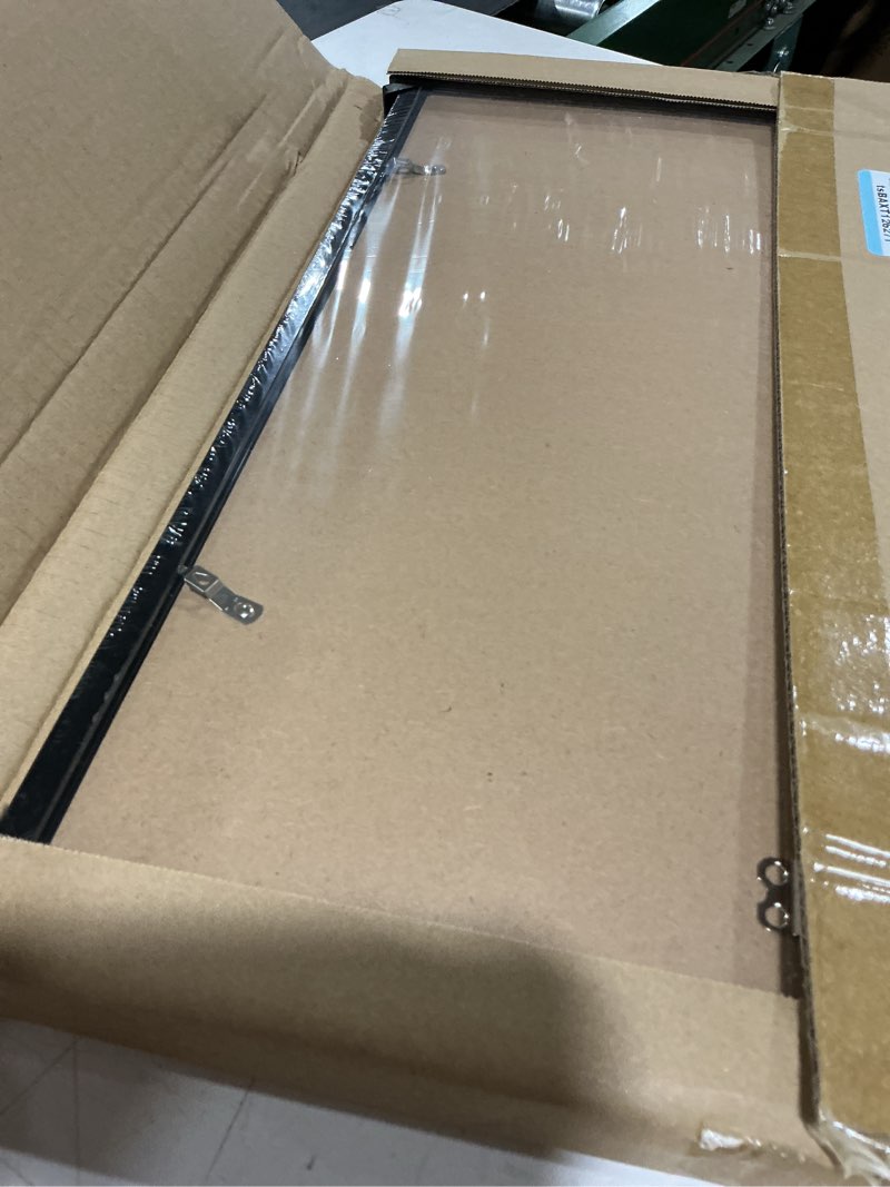 Condition photo showing Good Condition for lavie home 16x20 picture frame for wall display, 16x20 black picture frame with hd plexiglas, 16 x 20 poster frame 1 pack, display frame for vertical or horizontal, classic collection