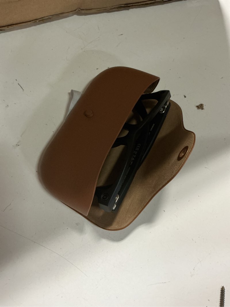 Condition photo showing New/Like New for ray-ban meta (gen 1), wayfarer, shiny black | smart ai glasses for men, women — 12 mp ultra-wide camera, open-ear speakers for audio, video recording and bluetooth — clear lenses — wearable technology regular shiny black/clear