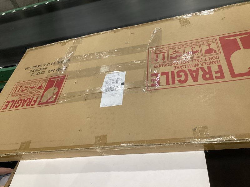 Condition photo showing Good Condition for Delma Home Gym Mirror,54''x28''x2PCS,Large Full Body Tempered Glass Frameless, Wall-Mounted for Gym, Yoga, Garage, Bedroom, Bathroom Gym White 54''L x 28''W x 2Pcs