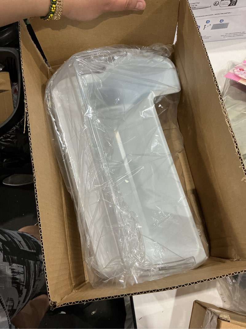 Condition photo showing Good Condition for upgraded da97-11483a refrigerator door bin compatible with samsung refrigerator left lower door shelf rfg297hdrs, rfg298hdrs, rfg297hdbp, rfg297hdwp, rfg29phdrs etc, replace ps4176339 door shelf bin